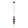 TOWER BLACK LAMPA WISZACA 1XE27