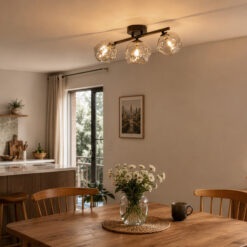 LAVA BROWN LAMPA SUFITOWA 3XG9
