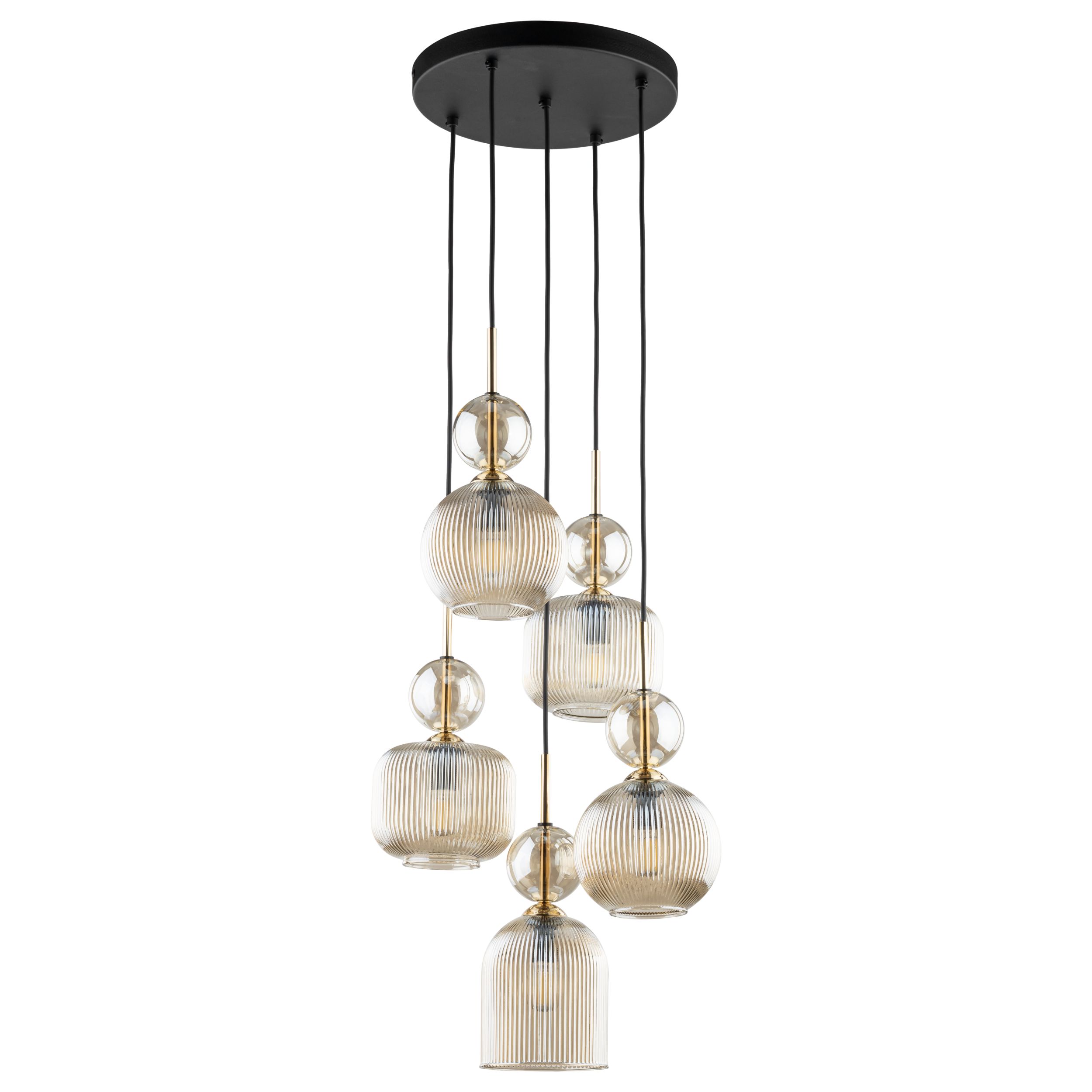 SOPHIA COGNAC LAMPA WISZACA 5XE14 SOPHIA COGNAC LAMPA WISZACA 5XE14