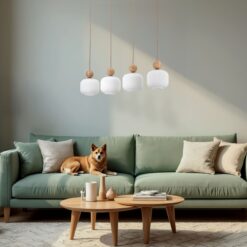 BALLO LAMPA WISZĄCA 4XE14