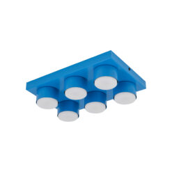 BRIX BLUE LAMPA SUFITOWA 6XGX53
