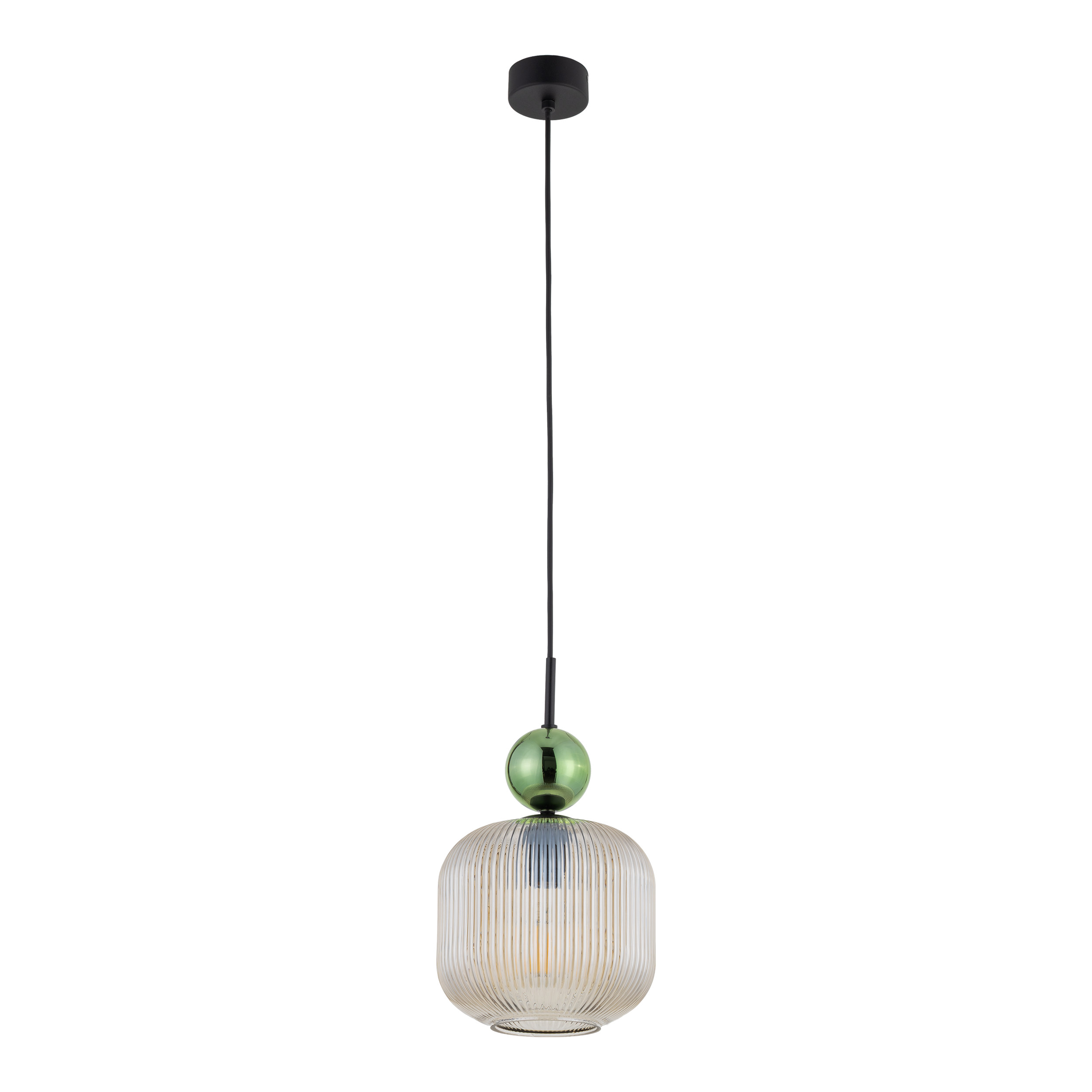 SOPHIA BIG GREEN COGNAC LAMPA WISZĄCA 1XE27 SOPHIA BIG GREEN COGNAC LAMPA WISZĄCA 1XE27