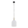 SOPHIA BIG GREEN COGNAC LAMPA WISZĄCA 1XE27