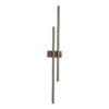 FLASH NEW BROWN WOOD KINKIET 2 LED