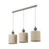 EVE CORTE WOOD LAMPA SUFITOWA 1XGX53 EVE CORTE WOOD LAMPA SUFITOWA 1XGX53