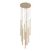FERRO SABIA CHAMPAGNE LAMPA WISZĄCA 10XG9 KOŁO