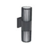 RIBO GRAY LAMPA SUFITOWA IP54 1XE27