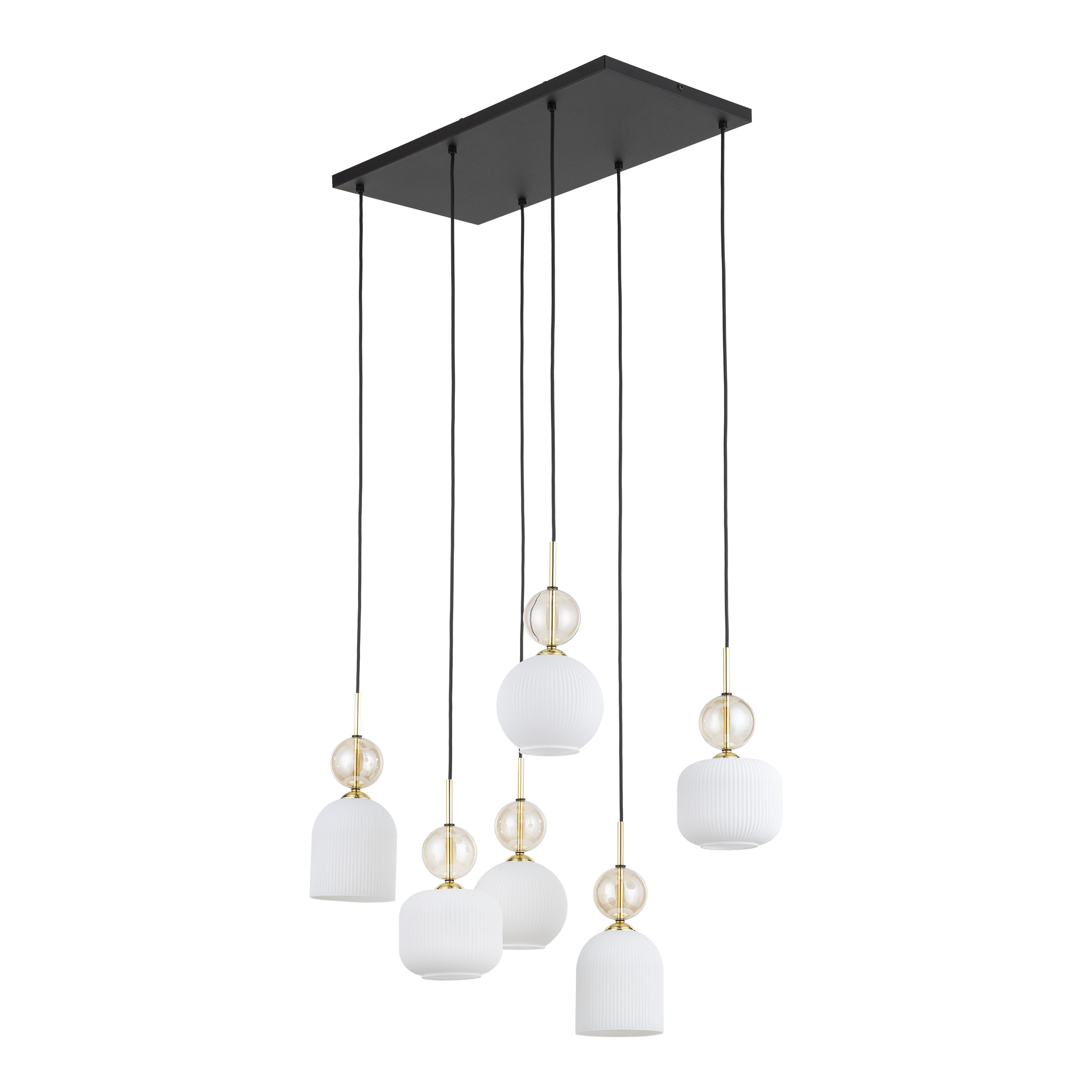 SOPHIA COGNAC WHITE LAMPA WISZĄCA 6XE14 SOPHIA COGNAC WHITE LAMPA WISZĄCA 6XE14