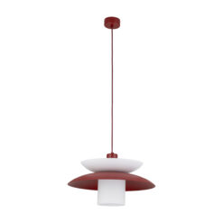VERADO BURGUND 1 LAMPA WISZĄCA