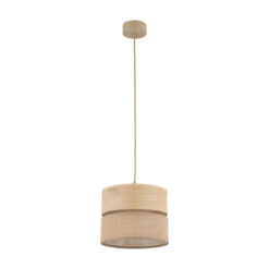 DORMA WOOD JUTA LAMPA WISZĄCA 1XE27