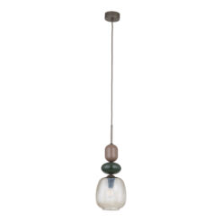 ZEN NEW BROWN BOTTI COGNAC LAMPA WISZĄCA 1XE14