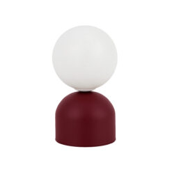MIKI BURGUND LAMPKA NOCNA 1XG9