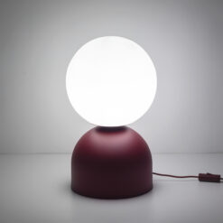 MIKI BURGUND BIG LAMPKA NOCNA 1XE27