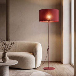 DALUM BURGUND LAMPA PODŁOGOWA 1xE27