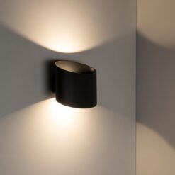 VERTO BLACK KINKIET IP 54