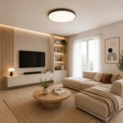 VELIS BROWN PLAFON LED 60W IP54