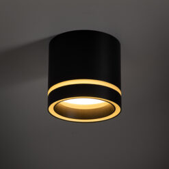 JET BLACK GX53 + ŻARÓWKA LED GX53