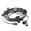 HILTON BLACK/GOLD KINKIET 2 E 27 + G9 HILTON BLACK/GOLD KINKIET 2 E 27 + G9