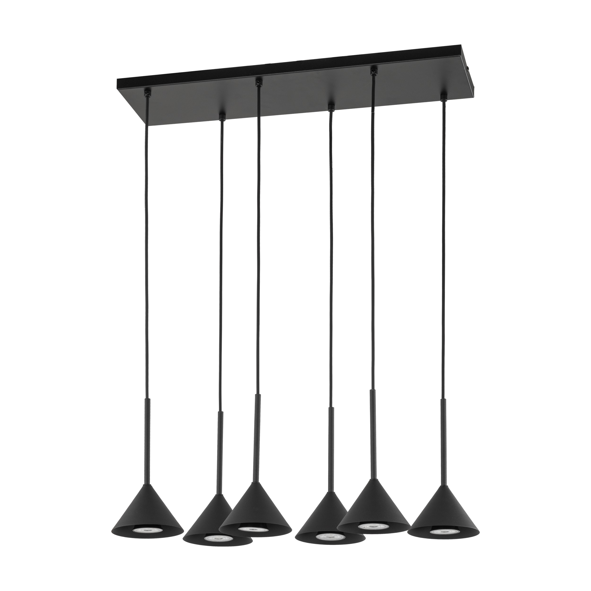 CONO MINI BLACK LAMPA WISZACA 6 CONO MINI BLACK LAMPA WISZACA 6
