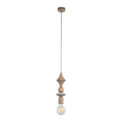 TOWER SABIA WOOD 1XE27