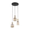 SOPHIA COGNAC LAMPA WISZACA 1XE14