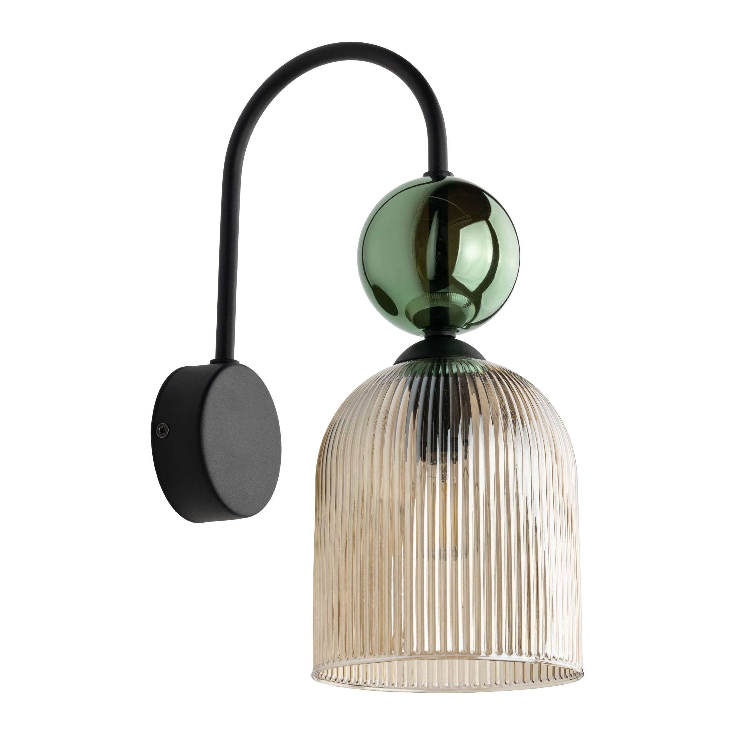 SOPHIA GREEN COGNAC KINKIET 1XE14 SOPHIA GREEN COGNAC KINKIET 1XE14