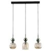 SOPHIA GREEN COGNAC LAMPA WISZĄCA 1XE14
