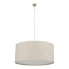 LARGO LINEN LAMPA WISZĄCA 3XE27 LARGO LINEN LAMPA WISZĄCA 3XE27