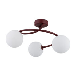 ILSA BURGUND LAMPA SUFITOWA 3XG9