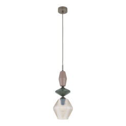 ZEN NEW BROWN FUSO COGNAC LAMPA WISZĄCA 1XE14