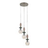 ZEN NEW BROWN FUSO COGNAC LAMPA WISZĄCA 1XE14