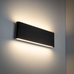 ARWENA L BLACK KINKIET IP54