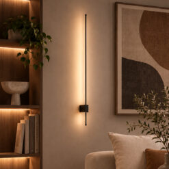 LIXA BLACK KINKIET LED 12W