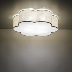 CAPRI LEN LAMPA SUFITOWA 4xE27