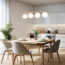 VIRLO WHITE LAMPA WISZACA 4XE14
