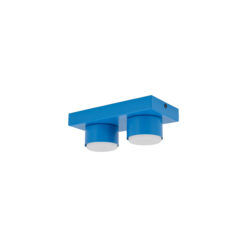 BRIX BLUE LAMPA SUFITOWA 2XGX53