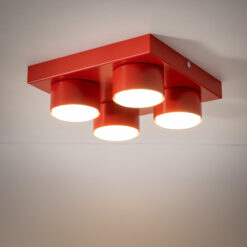 BRIX RED LAMPA SUFITOWA 4XGX53