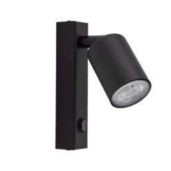 NEX BLACK KINKIET 1XGU10 NEX BLACK KINKIET 1XGU10