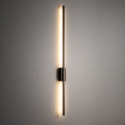 FLASH NEW BROWN WOOD KINKIET L 1 LED