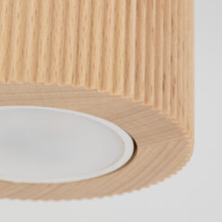 EVE CORTE WOOD LAMPA SUFITOWA 1XGU10