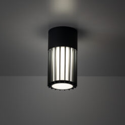 RIBO GRAY LAMPA SUFITOWA IP54 1XE27