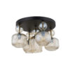 SOPHIA COGNAC WHITE LAMPA SUFITOWA 5XE14