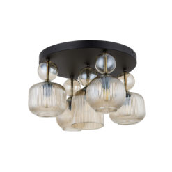 SOPHIA COGNAC LAMPA SUFITOWA 5XE14