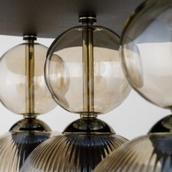 SOPHIA COGNAC LAMPA SUFITOWA 5XE14