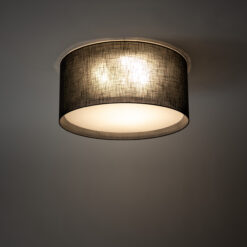 LARGO BLACK LAMPA SUFITOWA 6XE27