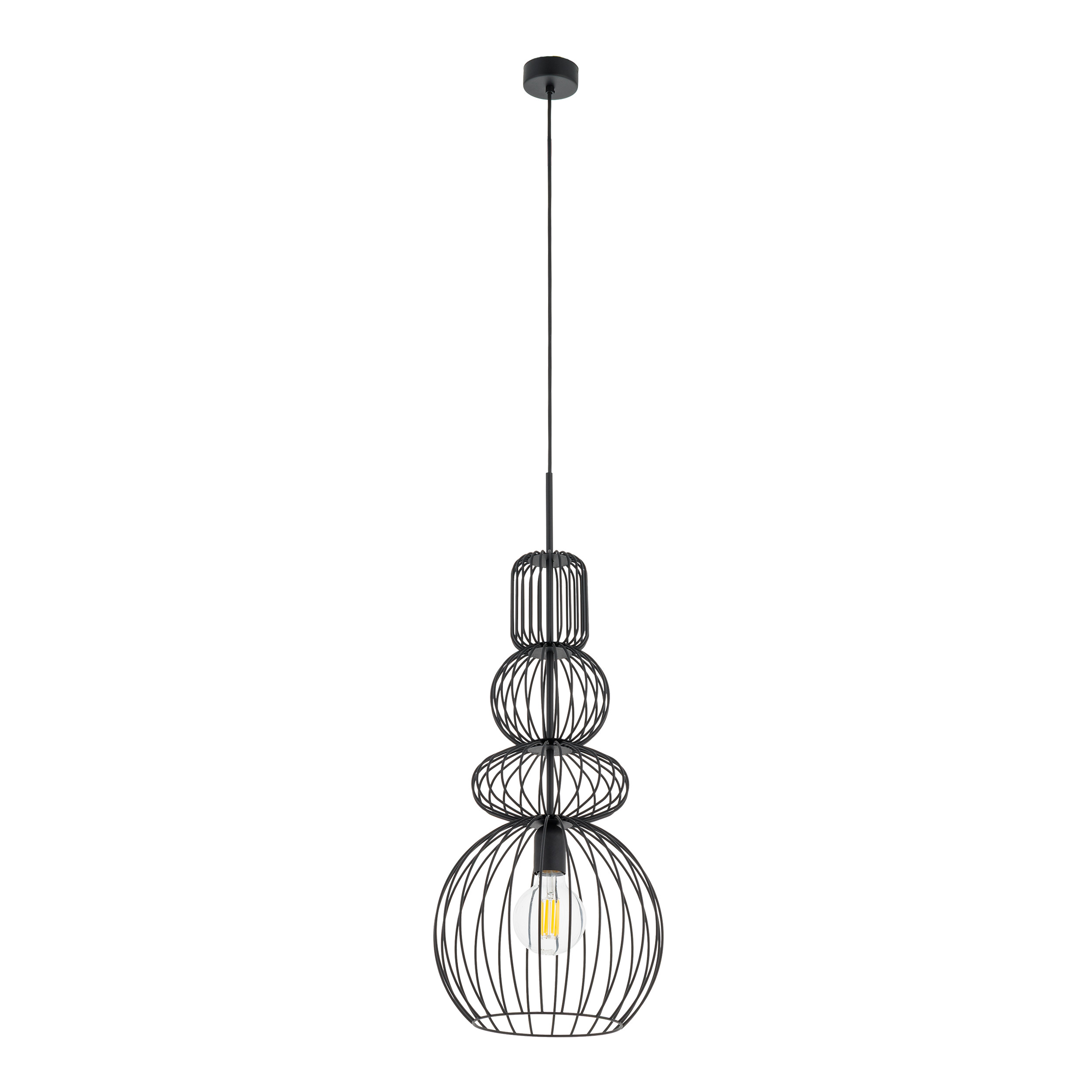 KAGO BLACK LAMPA WISZĄCA 1XE27 KAGO BLACK LAMPA WISZĄCA 1XE27