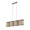 VIGA SHADE ORZECH LAMPA SUFITOWA 3XE27 VIGA SHADE ORZECH LAMPA SUFITOWA 3XE27
