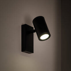 NEXO BLACK KINKIET GU10 IP44