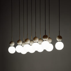 RIVIERA SABIA LAMPA WISZĄCA 10xG9