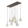 SOPHIA COGNAC LAMPA SUFITOWA 3XE14